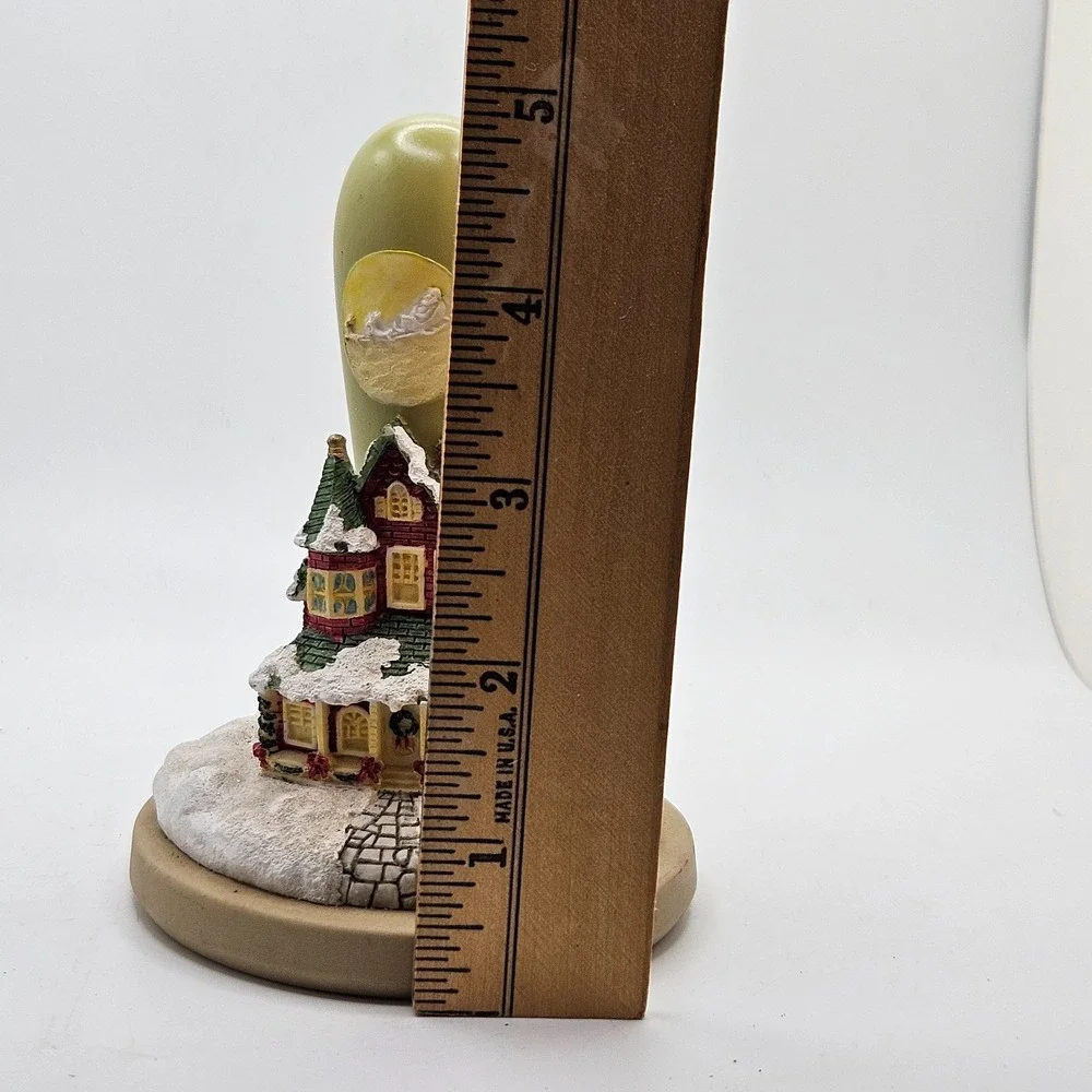 Brown Bag Cookie Art 1999 Christmas House Cookie Press‎ Stamp Mold Holiday Decor